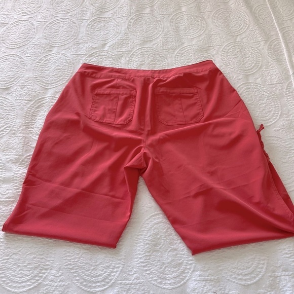 NWOT SUNDAY:Orange, lightweight with Drawstring hem. Sz 14 women capris. - Picture 7 of 11